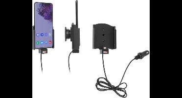 Brodit houder geschikt voor Samsung Galaxy S20 PLUS Actieve houder met 12V USB plug