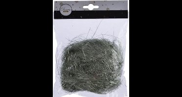 Decoris Lamettahaar Gestanst Groen/Lindegroen (20 gram)