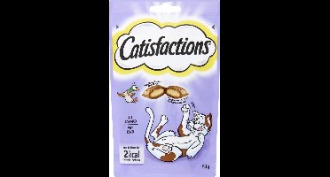 Catisfactions Kattensnoepjes - Eend - Kattensnack - 60 g - 1 zakje