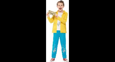 Smiffys Kinder Kostuum -Kids tm 14 jaar- Roald Dahl Charlie Bucket Geel