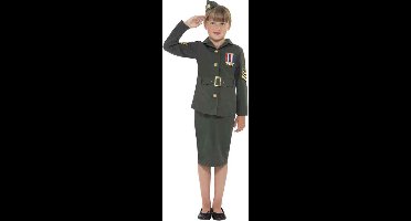 Army girl soldaten kostuum voor meisjes 146/158
