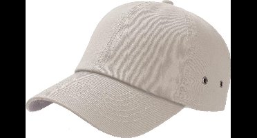 Atlantis Actie 6 Paneel Chino Baseball Cap (Steen)