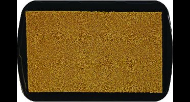 Stpad03 Stempelkussen Nellie Snellen - pigment stempel inkt - sienna bruin - lichtbruin