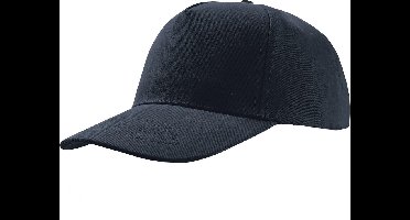 Atlantis Liberty Five Heavy Brush Cotton 5 Panel Cap (Marine)