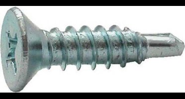 teks gegalvaniseerd platkop kruiskop 3.5x25mm (200st.)