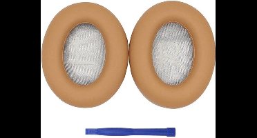 Vervangende oorkussens Geschikt voor de draadloze on-ear hoofdtelefoons BOSE 700 en NC700, oorkussens van zacht proteïneleer met extra dikte voor de BOSE 700 NC700 - Khaki