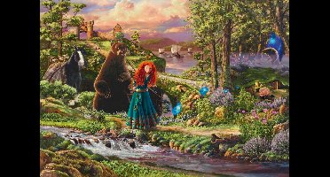 Schmidt Brave Disney puzzle - Cartoon film puzzel 1000 stukjes - 12+ jaar