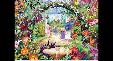 Gibsons puzzel Botanical Blooms - 1000 stukjes bloemenpuzzel.