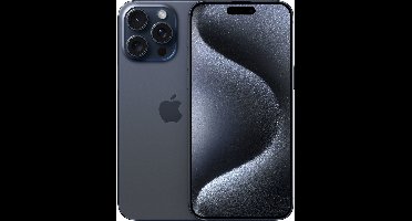 Apple iPhone 15 Pro Max 17 cm (6.7") Dual SIM iOS 17 5G USB Type-C 512 GB Titanium, Blauw