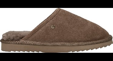 Warmbat Classic Unisex Suede Heren Sloffen - Mud