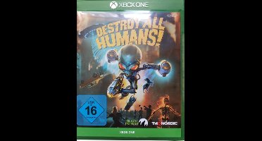 THQ Destroy all Humans!, Xbox One, T (Tiener)