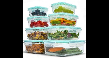 DailySupplies® Meal Prep Bakjes Glas - Vershoudbakjes - Mason Jar