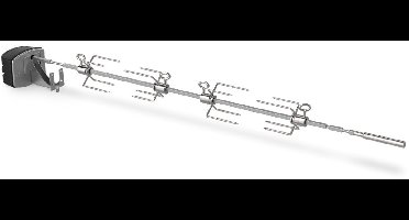 Weber draaispit voor Genesis 400-serie (2025), Searwood XL