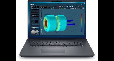 "DELL Pro Max 18 Plus MB18250 Intel Core Ultra 7 265HX Mobiel werkstation 45,7 cm (18"") Quad HD+ 32 GB DDR5-SDRAM 1 TB SSD NVIDIA RTX PRO 3000 Blackwell Wi-Fi 7 (802.11be) Windows 11 Pro Engels Zwart"