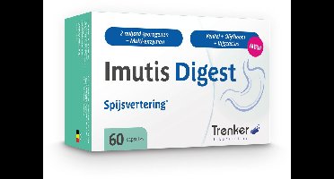Trenker - Imutis Digest - 60 capsules - Pre-/biotica supplementen