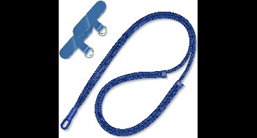 Universele telefoonketting - verstelbaar en afneembaar - blauw