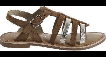 Vertbaudet Leren sandalen met gespen voor meisjes