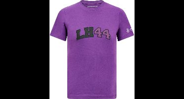 Kinder T-shirt Mercedes Jr Mapf1 Fw Lewis Hamilton Logo T-shirt Paars - 140