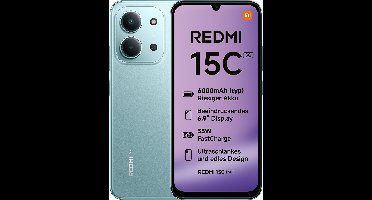 Xiaomi Redmi 15C - 5G - 4GB/128GB - Groen