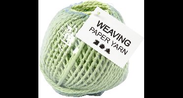 Garen Weaving Paper 3 Mm groen 40 Meter Per Bol