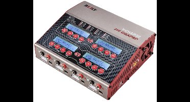 Reely V-Charge 240 Quadro Multifunctionele modelbouwlader 12 V, 230 V 12 A Li-poly, Li-ion, LiFePO, LiHV, NiCd, NiMH, L