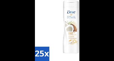 Dove Bodylotion - Nourishing Secrets - Restoring Ritual - Kokos & Amandel - 400 ml - Bulkverpakking - 25 stuks
