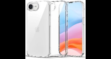 Tech-Protect Flexair Hybride Hoesje Voor Iphone 16E Transparante Bescherming