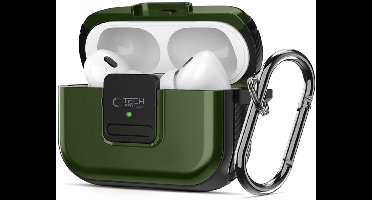 Tech-Protect Defender Haak Voor Apple Airpods Pro 1/2 Hoesje Voor Magsafe