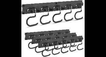 Boraboi® Tuingereedschapshouder met Anti-Slip Coating en Robuuste Wandhouder voor Efficiënte Organisatie