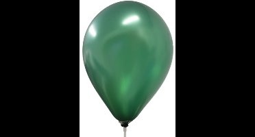 Daily Style – Ballonnen – Metallic Donkergroen – 10 stuks – Feestdecoratie