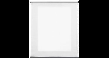 Storesdeco - Premium doorschijnend rolgordijn met aluminium afwerkingen, Wit 80x250 cm