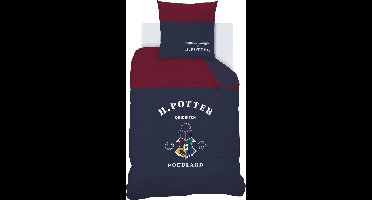 Harry Potter Dekbedovertrek Stripe - Eenpersoons - 140 x 200 cm - Katoen