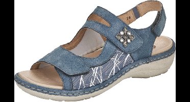 Remonte -Dames - blauw - sandalen - maat 40