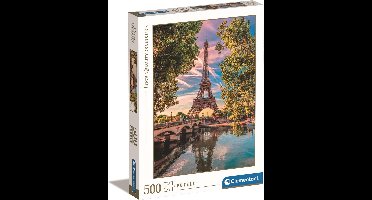 Clementoni - Puzzel - 500 Stukjes - Langs de Seine - Puzzel Voor Volwassenen - High Quality Collection