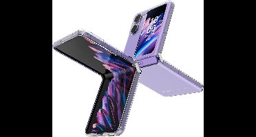 Hoesje voor Oppo Find N2 Flip backcover Shockproof siliconen Transparant