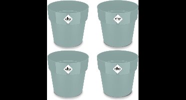 Gardebruk Bloempot Set van 4 - Vorstbestendig 240g 18x17cm - Mint