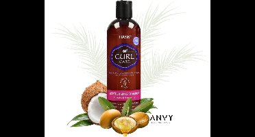 Hask Shampoo Curl Care Moisturizing Shampoo - Vitamine E - Anti-pluis - Voor de perfecte krul