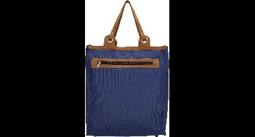 Beagles Shop & Go Boodschappentas - Blauw