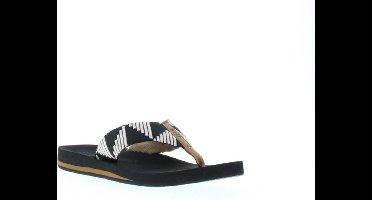 Zwarte Reef Teenslippers Spring Woven Pebble