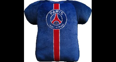 Paris Saint Germain Shirt - 38 cm - 3D Sierkussen - Blauw