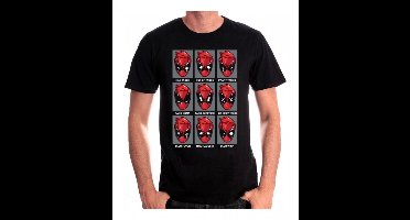 Deadpool Tacos Heads Heren T-shirt - zwart - XL