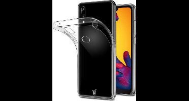 Transparant Hoesje geschikt voor Huawei P20 Lite TPU Siliconen Soft Gel Case - van iCall