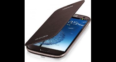 Samsung Flip Cover voor de Samsung Galaxy S3 - Amber Brown