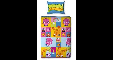 Moshi Monsters dekbedovertrek Monsters - eenpersoons - 135x200 cm - multi