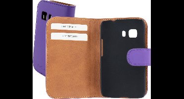 Mobiparts - paarse premium booktype hoes - Samsung Galaxy Young 2