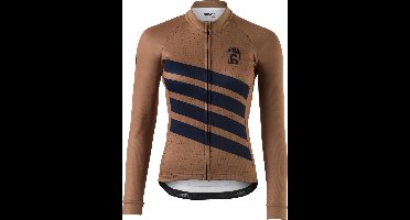 AGU Classic Fietsshirt Lange Mouwen SIX6 Dames - Bruin - XXL