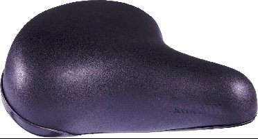 Simson Fietszadel Basic - zwart (10 stuks in doos)