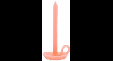 Tallow Kaars - Kaars & Kandelaar - Apricot Pink - Roze Kaars - 24cm