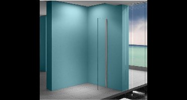 Xellanz Eco inloopdouche 500 x 2000 x 8 mm nano helder glas/chroom