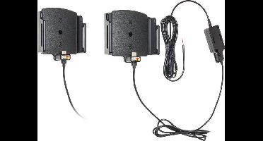 Brodit houder geschikt voor Universele verstelbare houder USB-C met vaste voeding width: 75-89 mm thickness: 6-10 mm